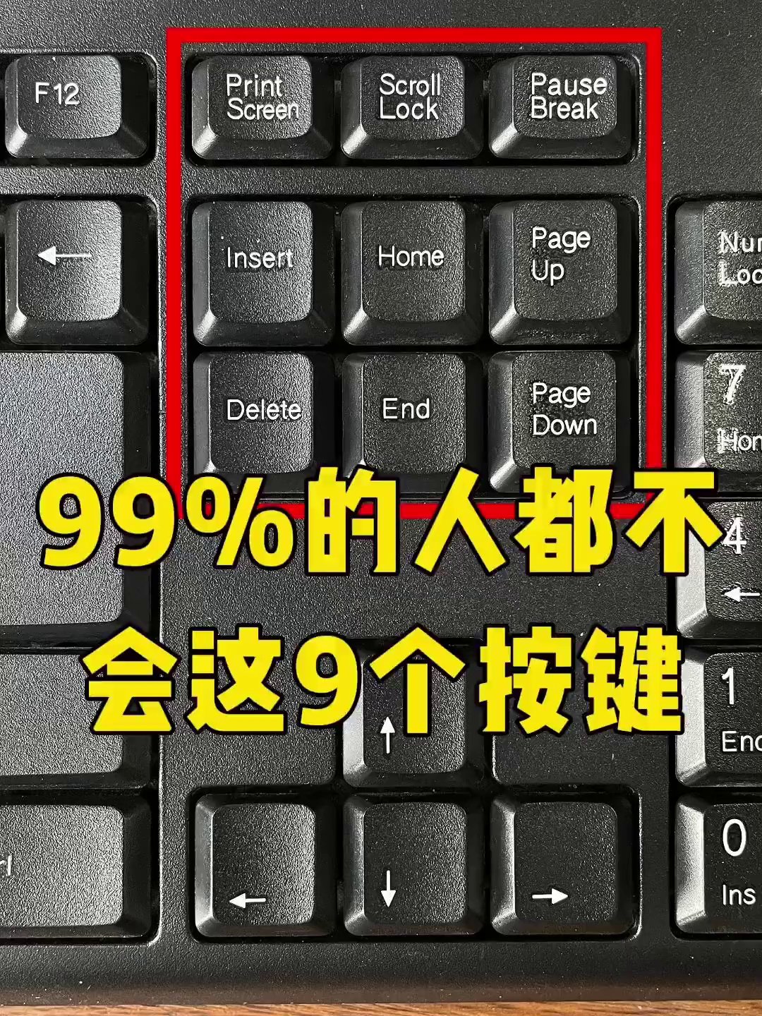 居然还有人不会这九个按键？掌握它们，办公效率翻倍