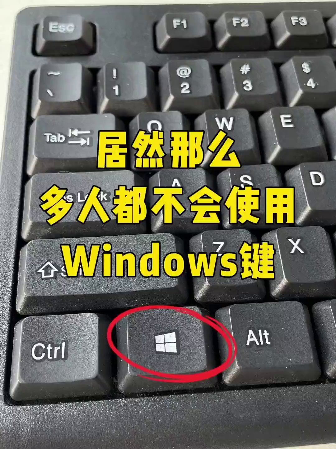 Win键5个神级快捷键，工作效率翻倍，一秒告别鼠标操作